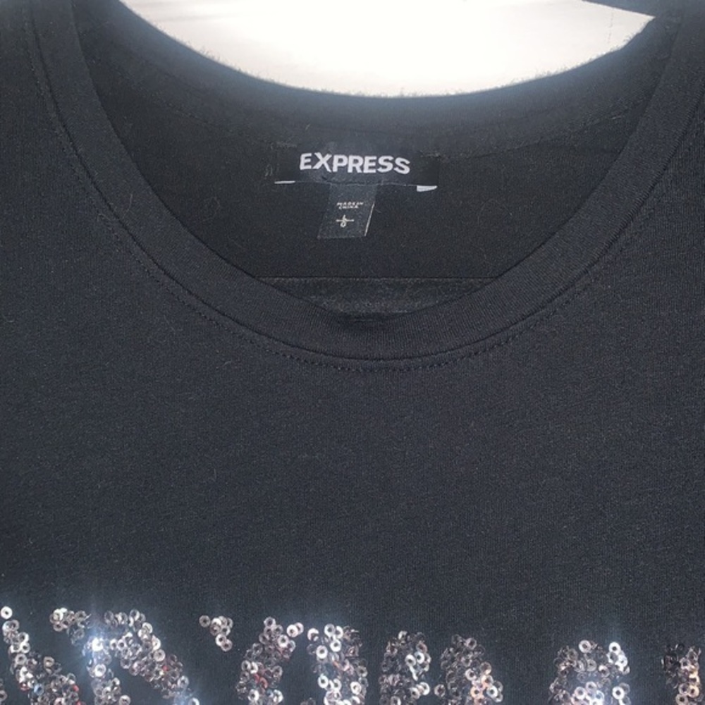 Express sequined tee - Picture 3 of 3